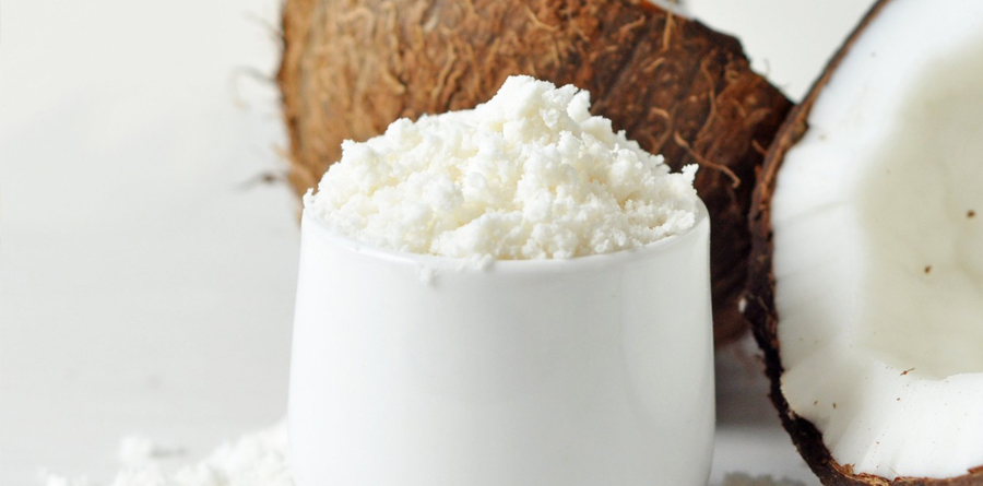 Desiccated coconut